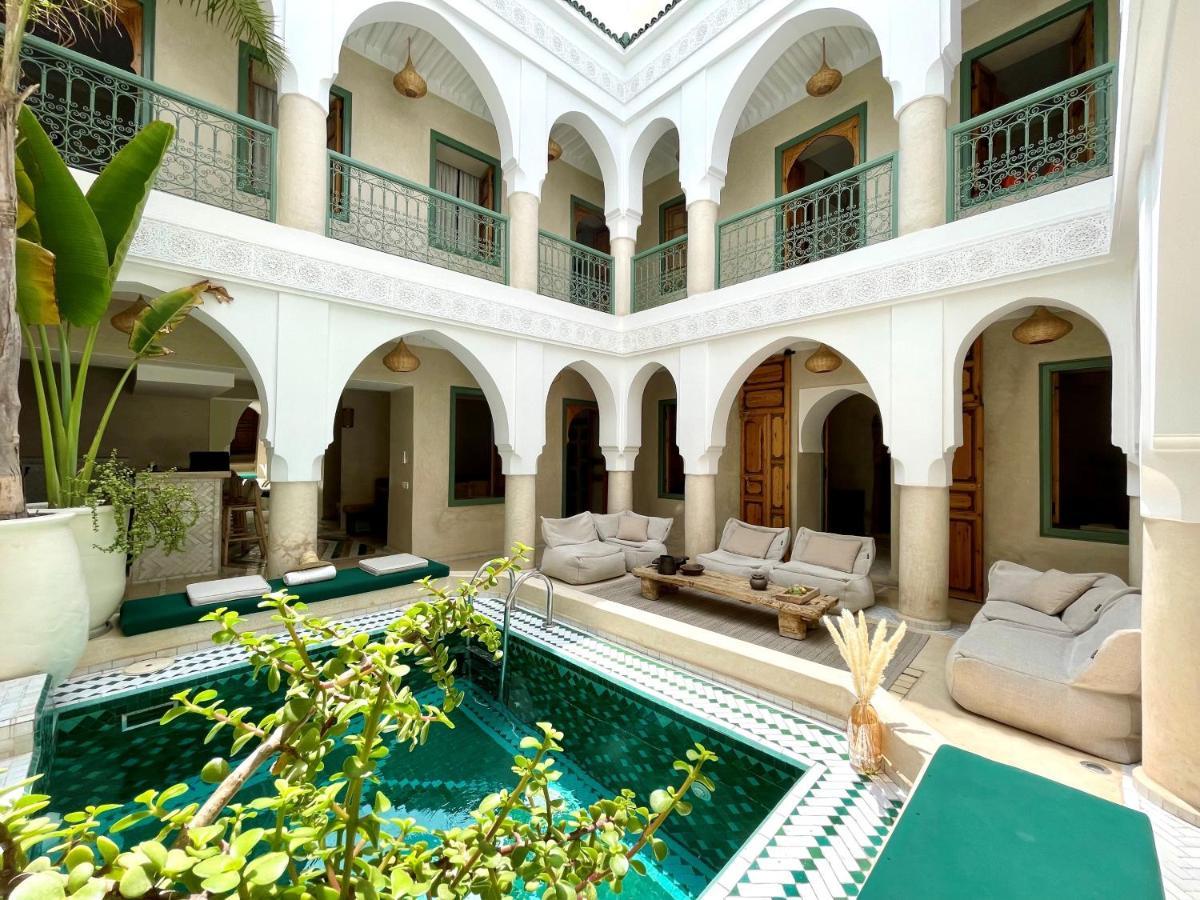 Вилла Riad Ilym - Riad Privatif Marrakech Medina Марракеш Экстерьер фото