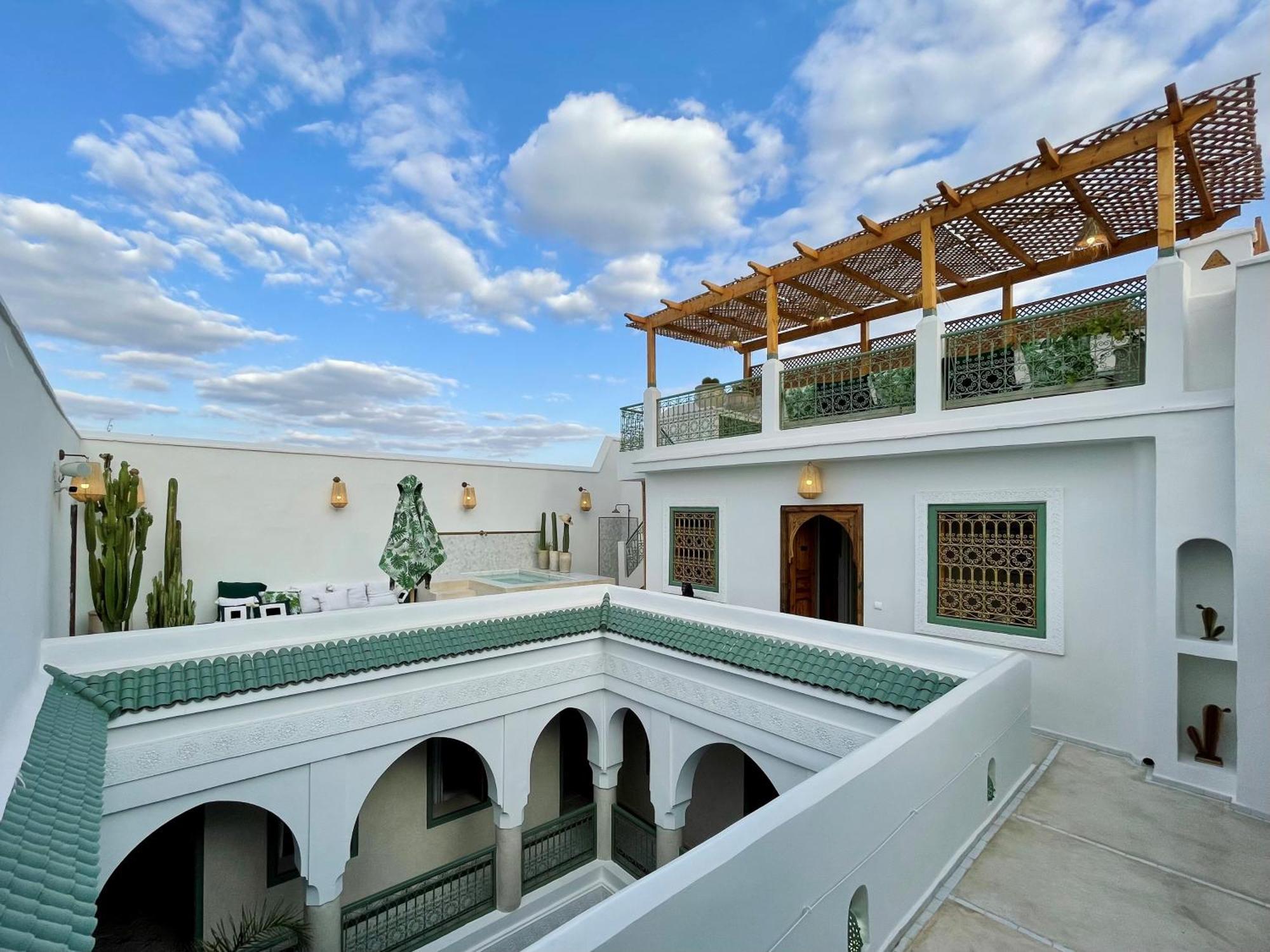 Вилла Riad Ilym - Riad Privatif Marrakech Medina Марракеш Экстерьер фото