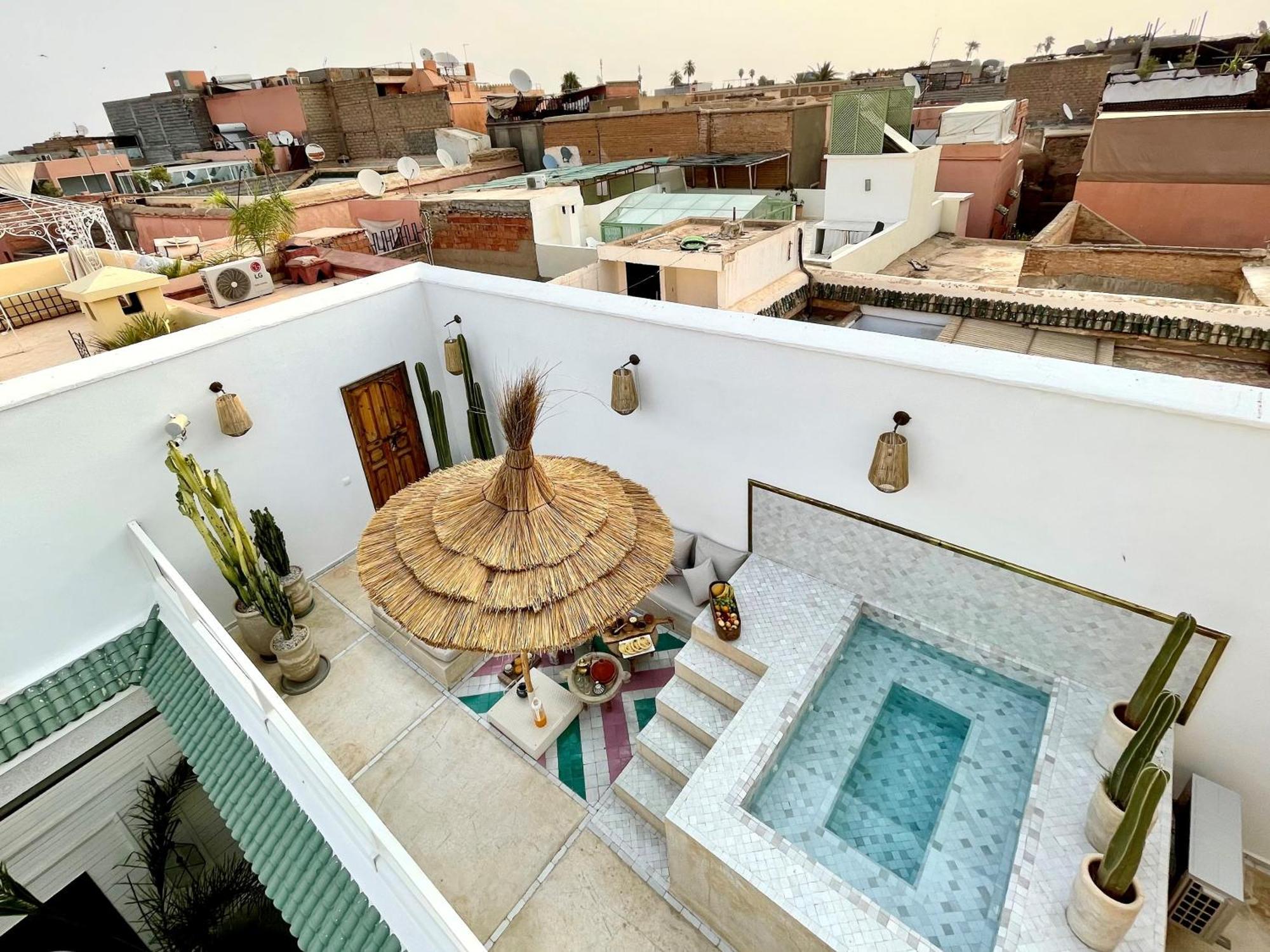 Вилла Riad Ilym - Riad Privatif Marrakech Medina Марракеш Экстерьер фото