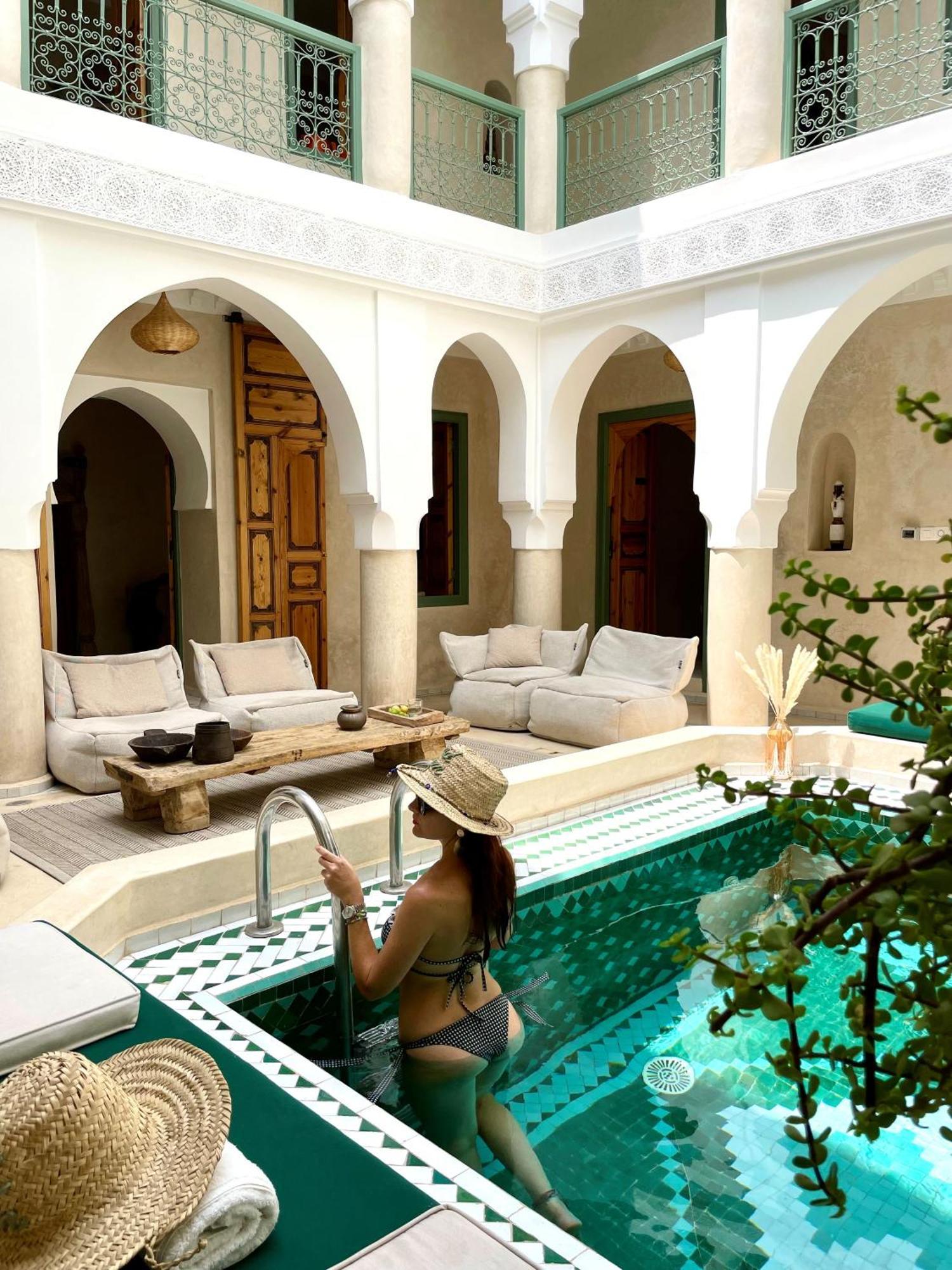 Вилла Riad Ilym - Riad Privatif Marrakech Medina Марракеш Экстерьер фото