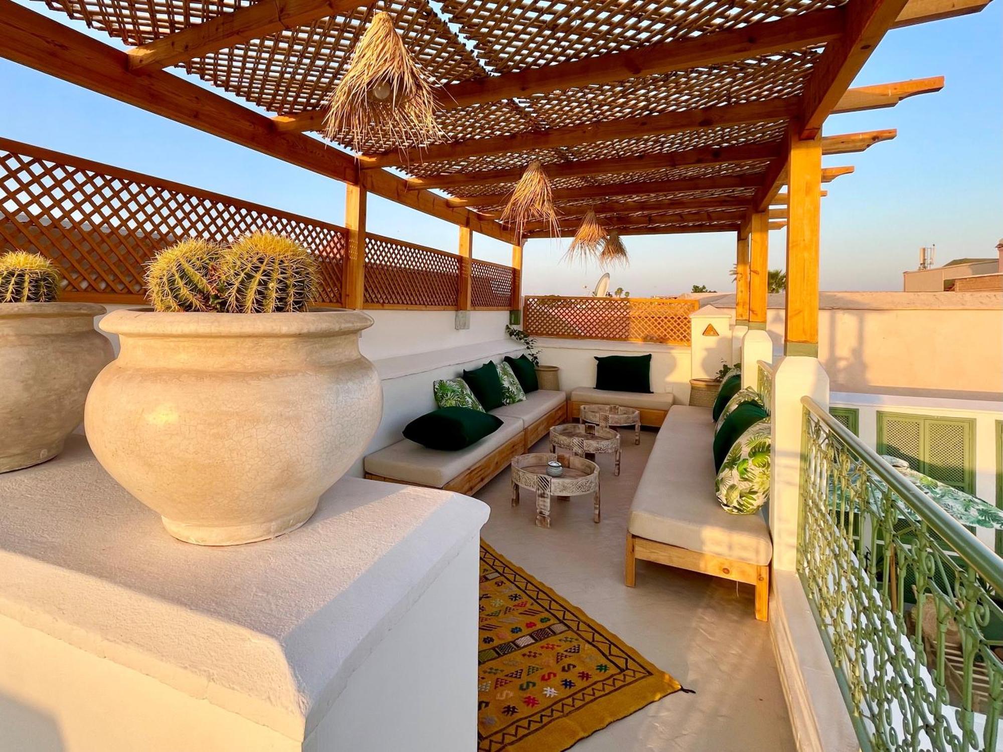 Вилла Riad Ilym - Riad Privatif Marrakech Medina Марракеш Экстерьер фото