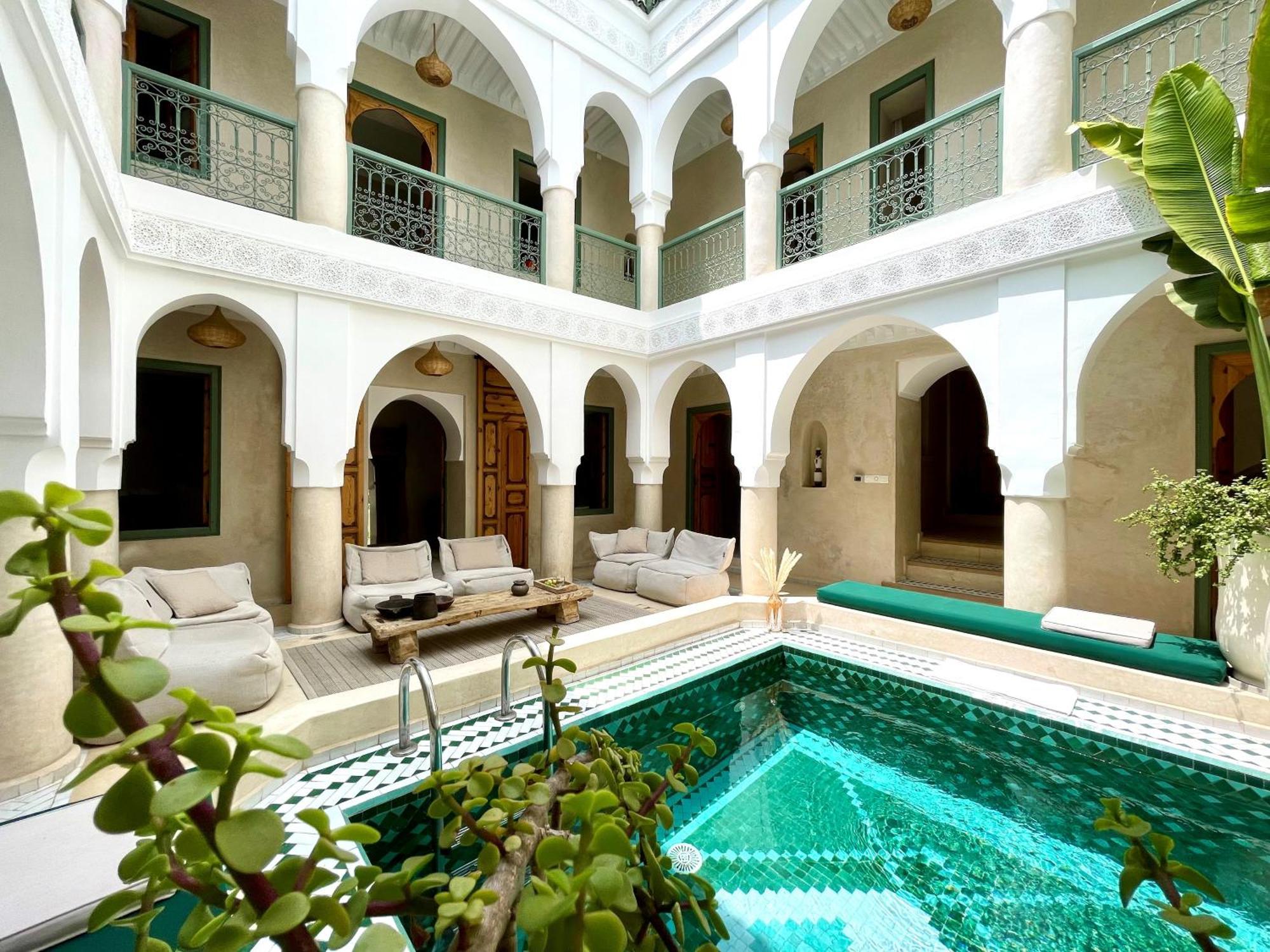 Вилла Riad Ilym - Riad Privatif Marrakech Medina Марракеш Экстерьер фото